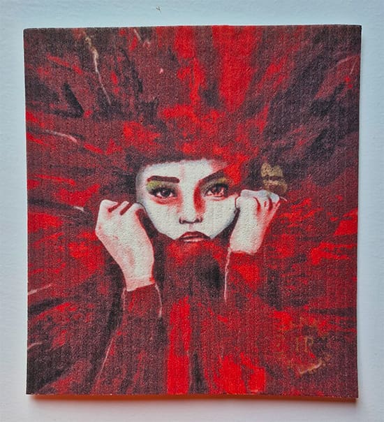 Disktrasa, Flower red